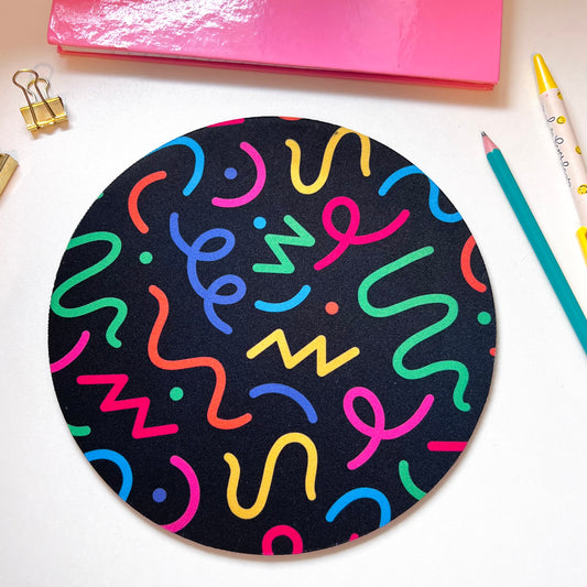 Squiggle Mouse Pad