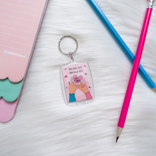 You’ll Get Through This, Pinky Promise Keyring