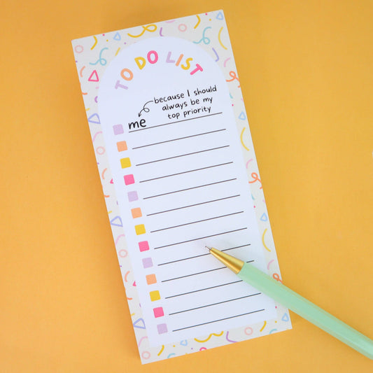 To Do List Notepad - I'm My Top Priority